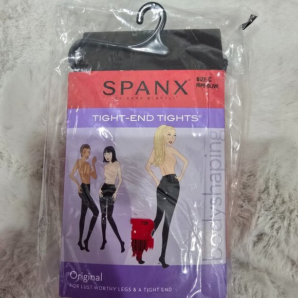 SPANX Tight-End Tights Ripe Olive Sizes NEW Original 128 bodyshaping - Picture 4 of 6